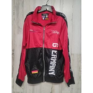 Club Foreign Sweatshirt Men Large Full Zip Germany CF-17 Driving Performance